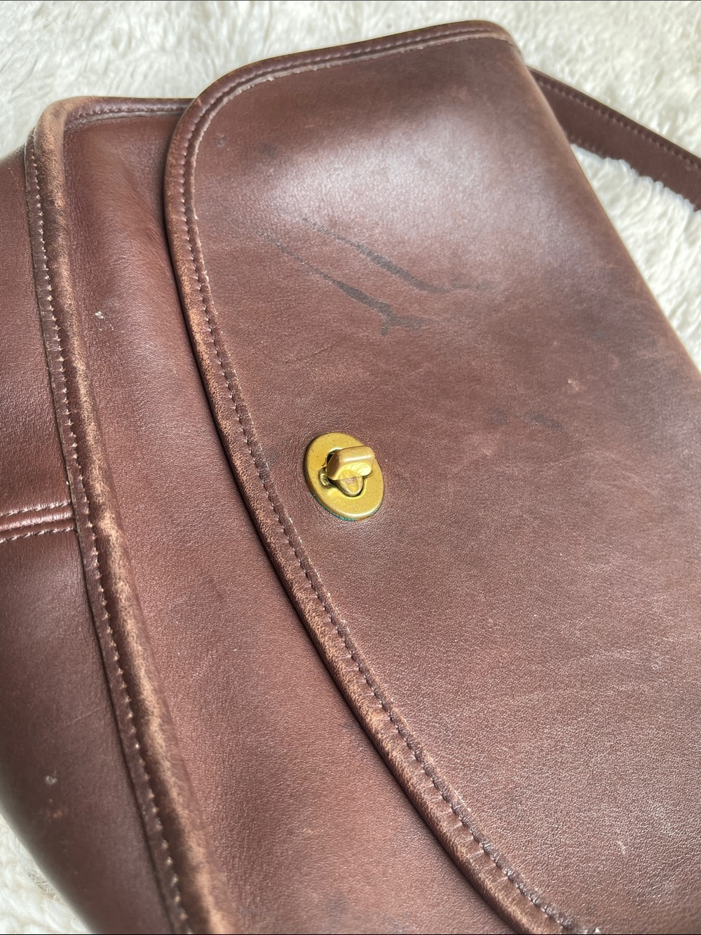 Coach Vintage 9790 Leather Crossbody Bag - Picture 16 of 16